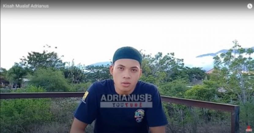 Mualaf Adrianus asal Palu