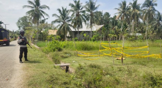 Warga Seunuddon Temukan Benda Diduga Bom Peninggalan Konflik