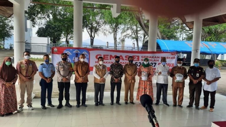Pemerintah Aceh Salurkan 4 Ribu Masker ke Sabang