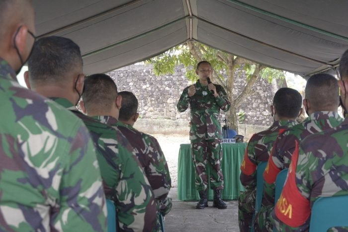 Danrem LW pengarahan prajurit