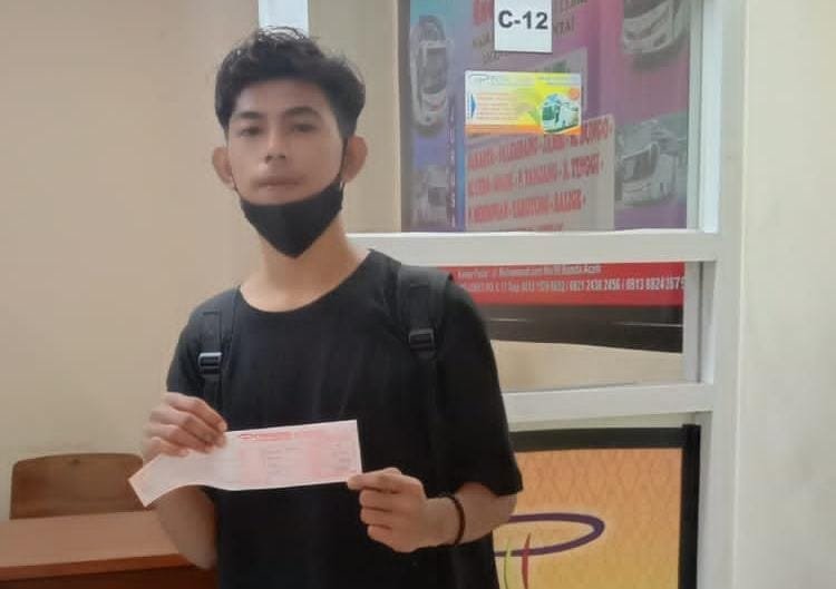 Farhan pulang kampung