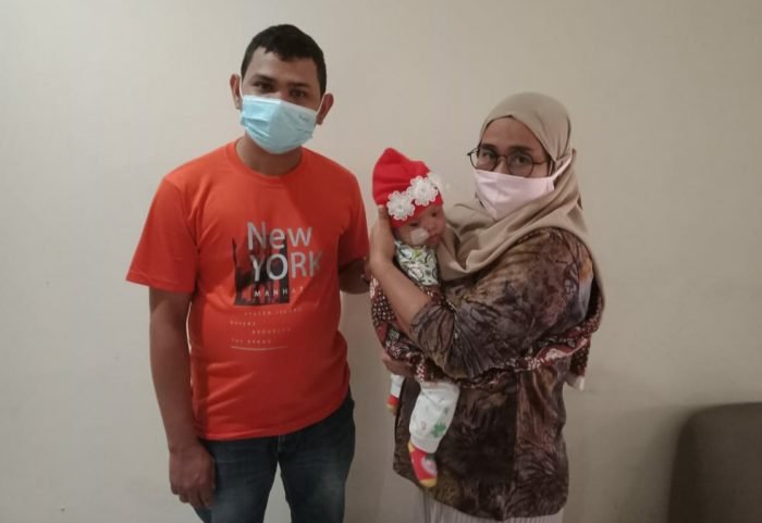 Bayi bocor jantung dan ortu