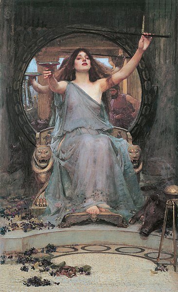 Sihir Circe_Offering_the_Cup_to_Odysseus—wikipedia
