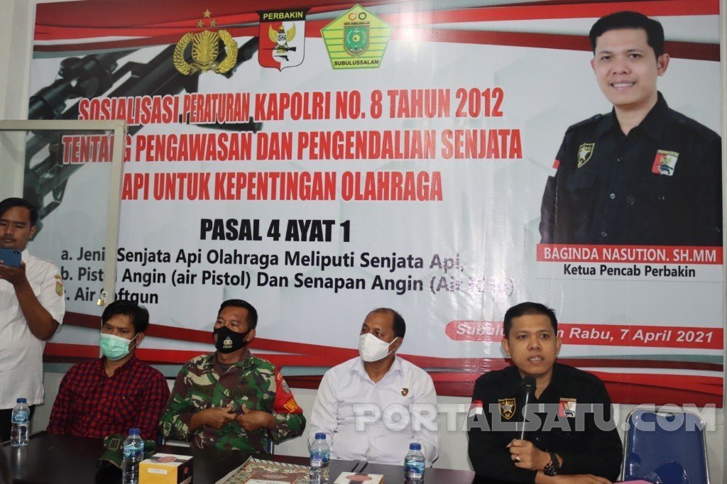 Gandeng TNI-POLRI, Perbakin Subulussalam Sosialisasikan Penggunaan Airsoft Gun