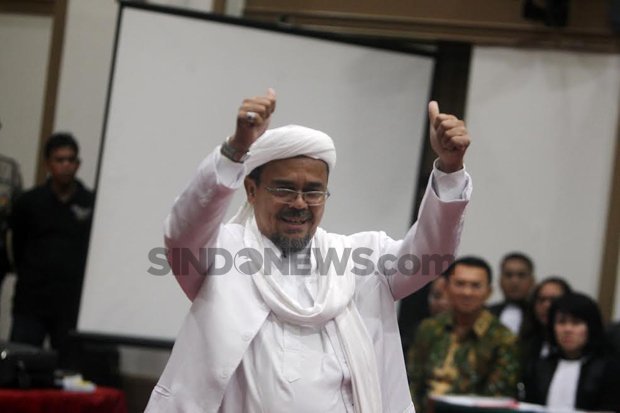 Dari Balik Penjara, Habib Rizieq Shihab Selesaikan Gelar S-3