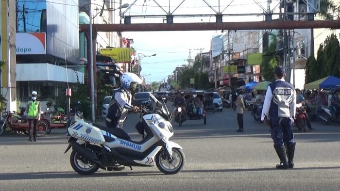 Dishub atur lalu lintas