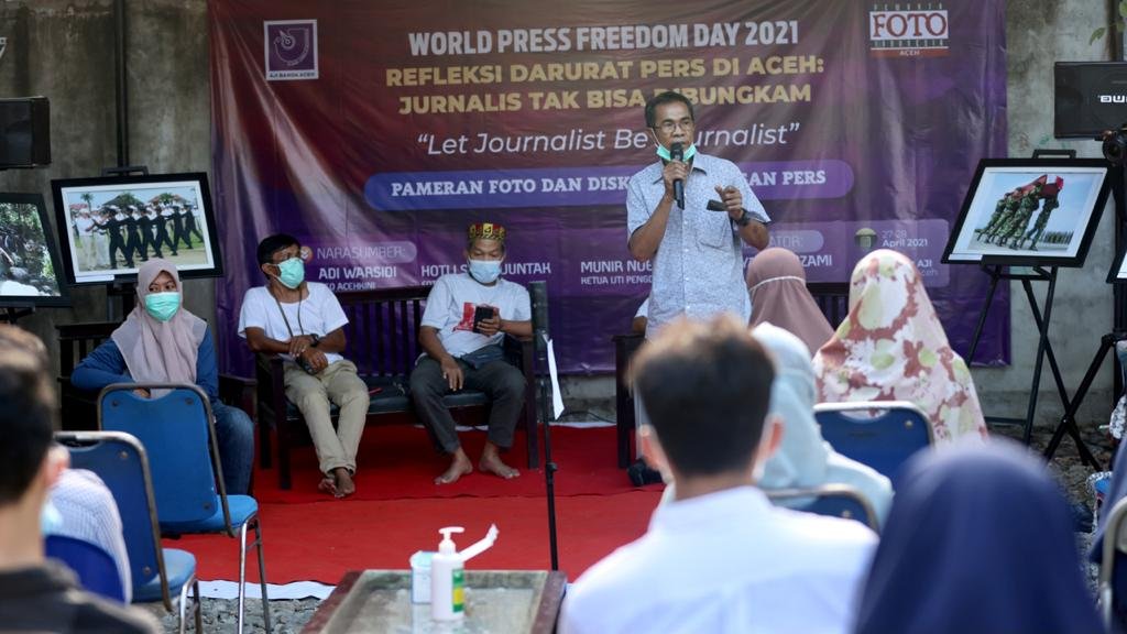 Diskusi refleksi darurat pers