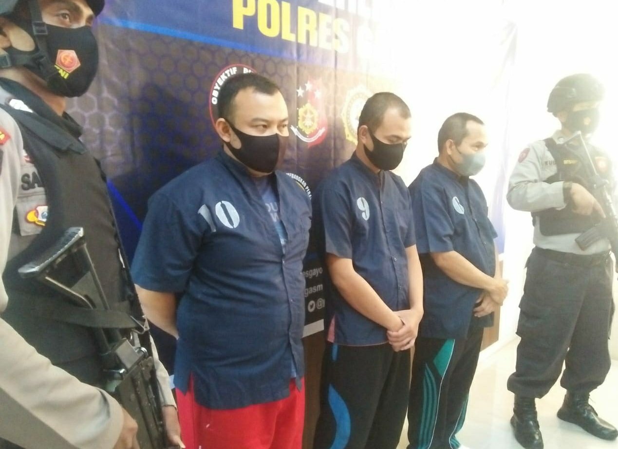 Tersangka uang makan hafiz