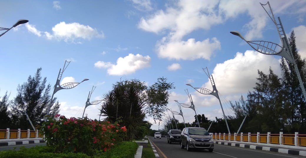 Jembatan Pango, Banda Aceh, 15 April 2021. @Thayeb Loh Angen