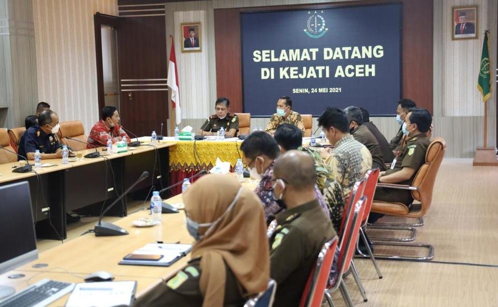 Tim Meukarya dan Kajati Aceh