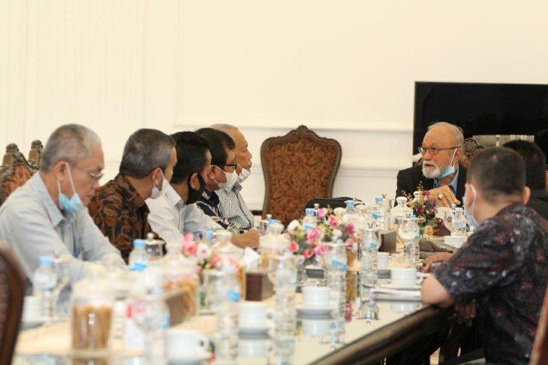Rapat Perdana dengan Wali Nanggroe, Ini akan Dilakukan Tim Pembinaan dan Pengawasan Pelaksanaan MoU Helsinki