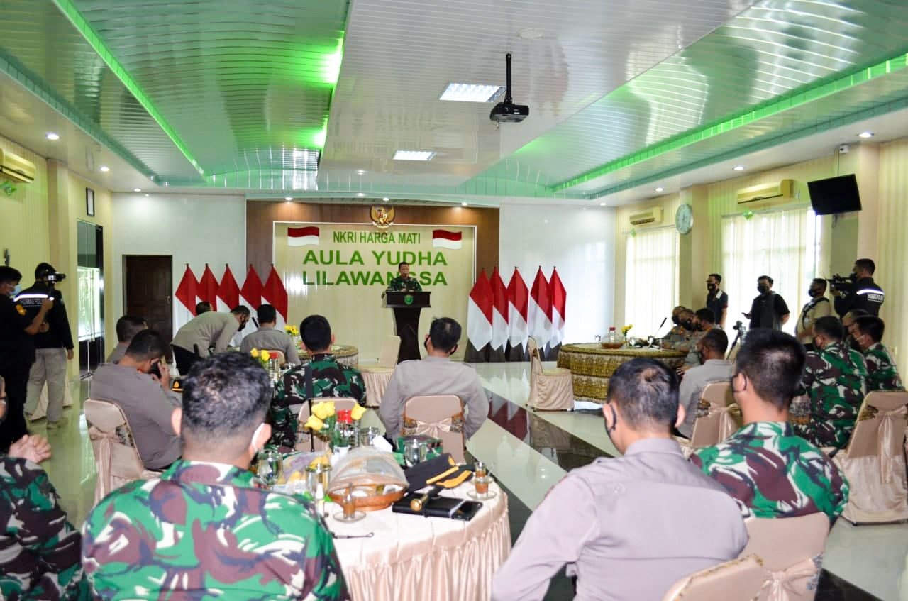 Pangdam IM di Korem LW