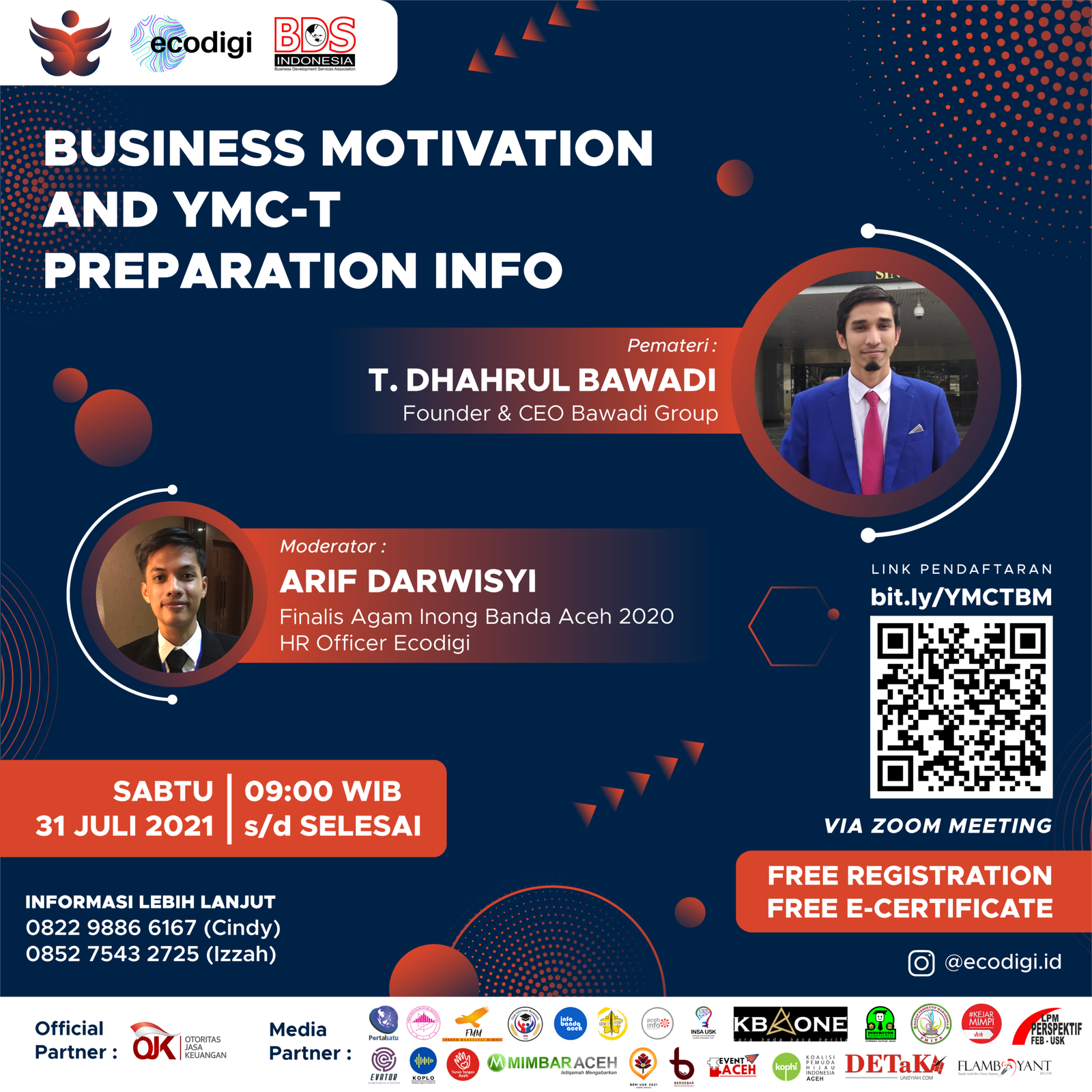 Flyer Webinar 31 Juli 2021