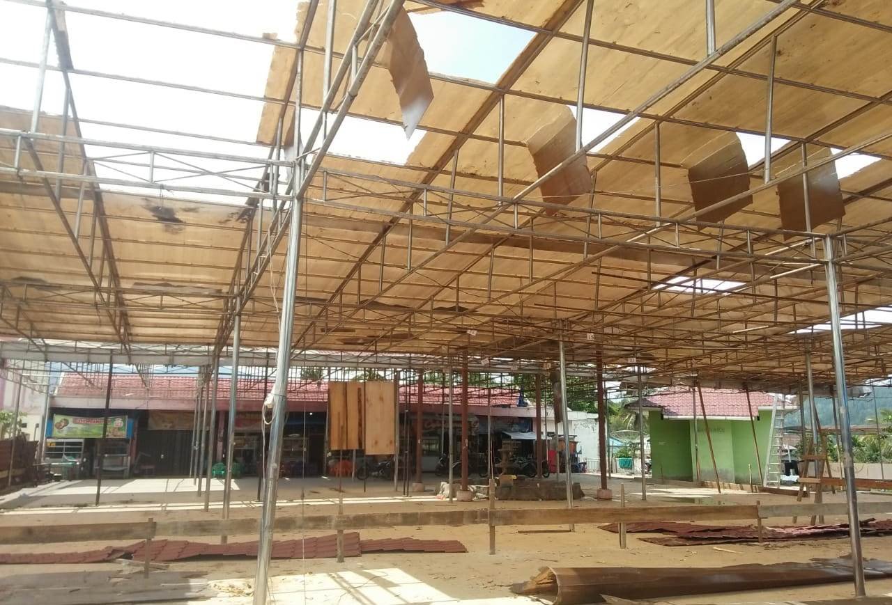 Pembongkaran Gedung Pujasera Sempat Mendapat Perlawanan Warga, Ini Kata Kadis Perindustrian Gayo Lues