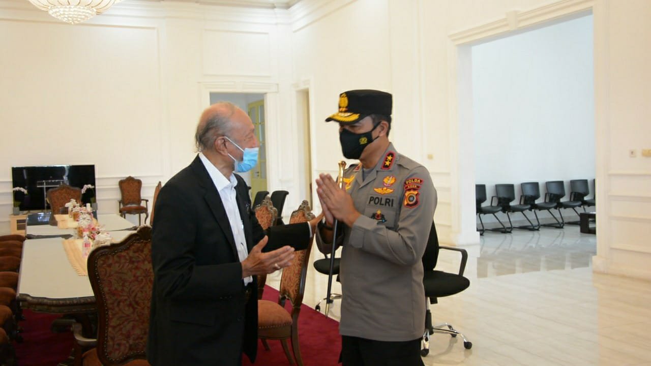 Wali Nanggroe dan Kapolda Wahyu