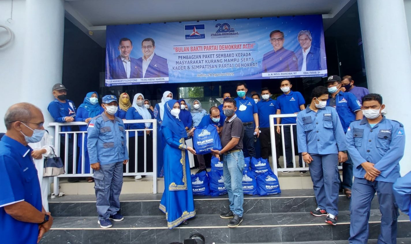 Demokrat Aceh sembako