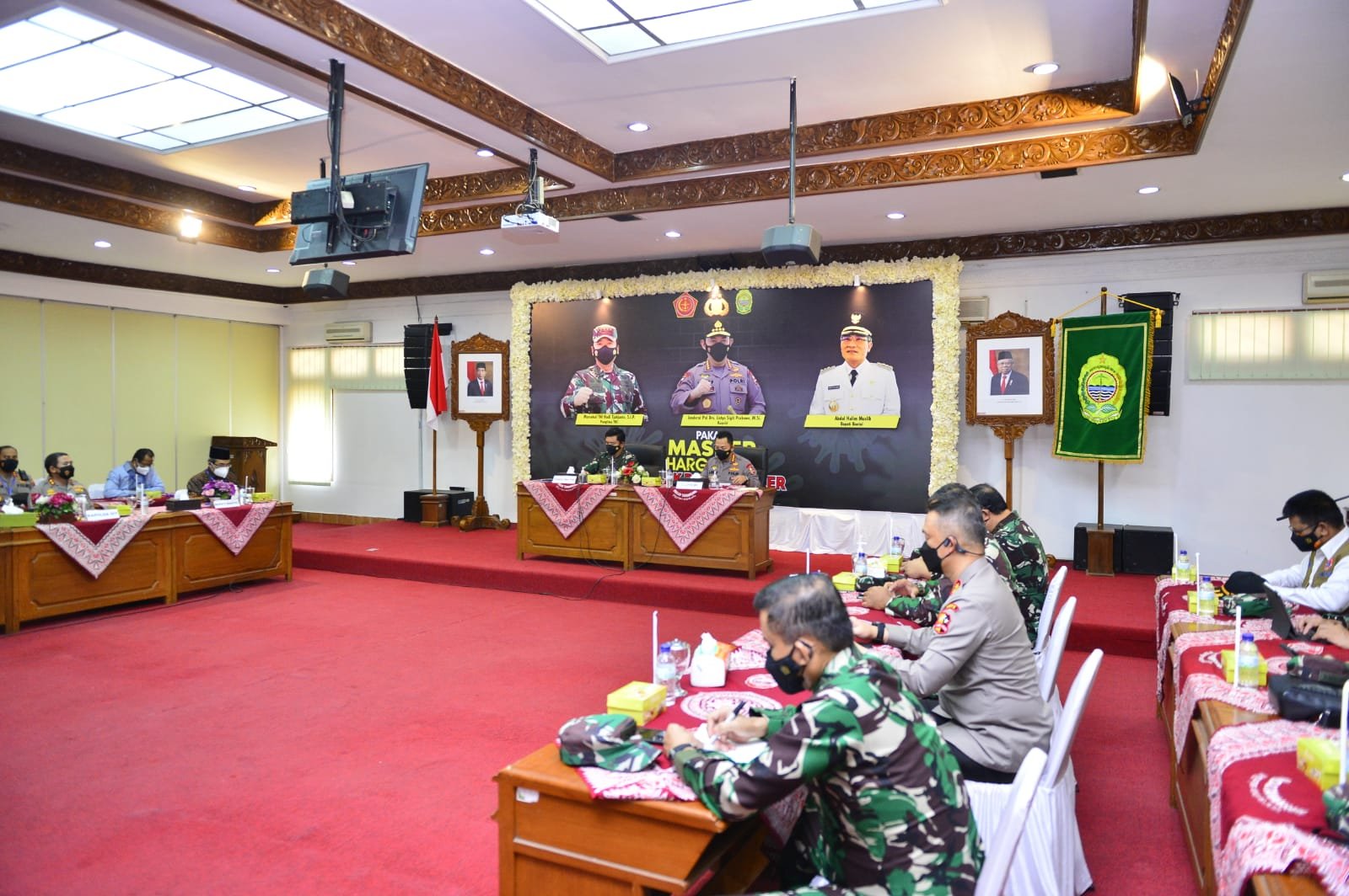 Kapolri rapat Covid di DIY