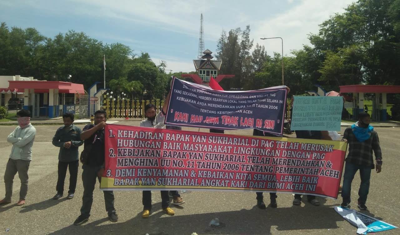 Masyarakat demo PAG1