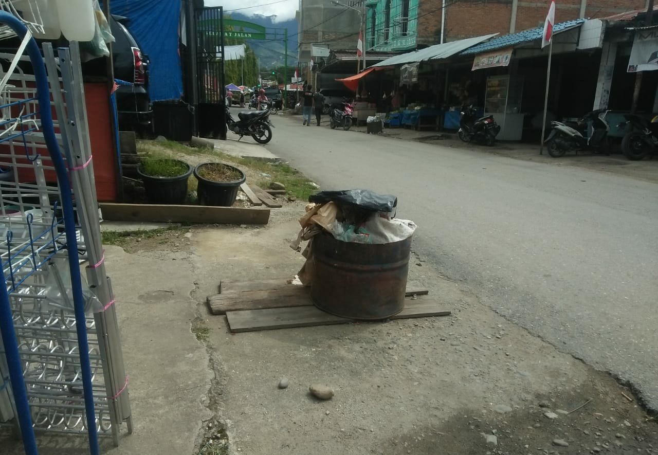 Sampah di Blangkejeren