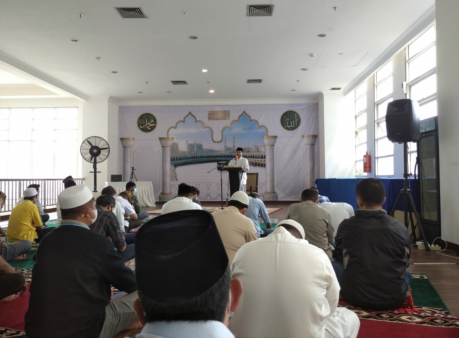 Lem Faisal di Mess Aceh