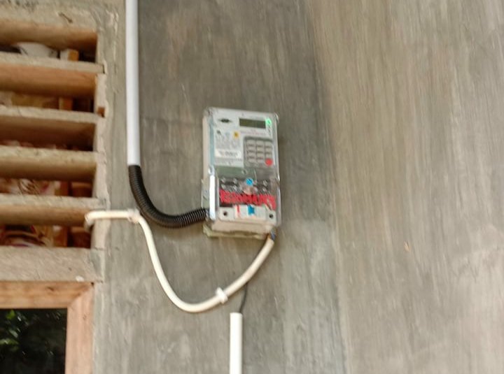 Meteran listrik rumah Al-Walid