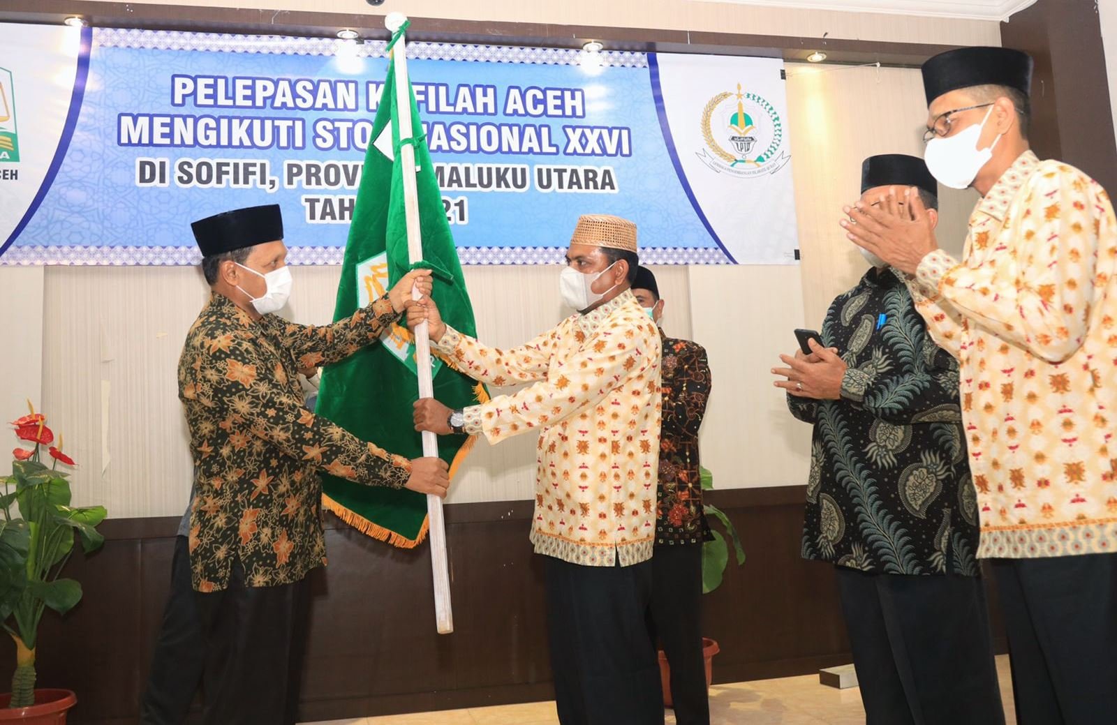 Pelepasan peserta STQH dari Aceh