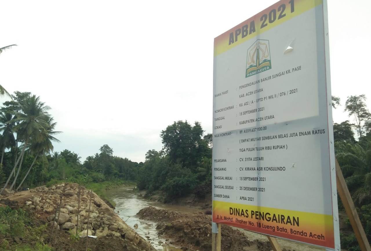 Pengendalian banjir Krueng Pase