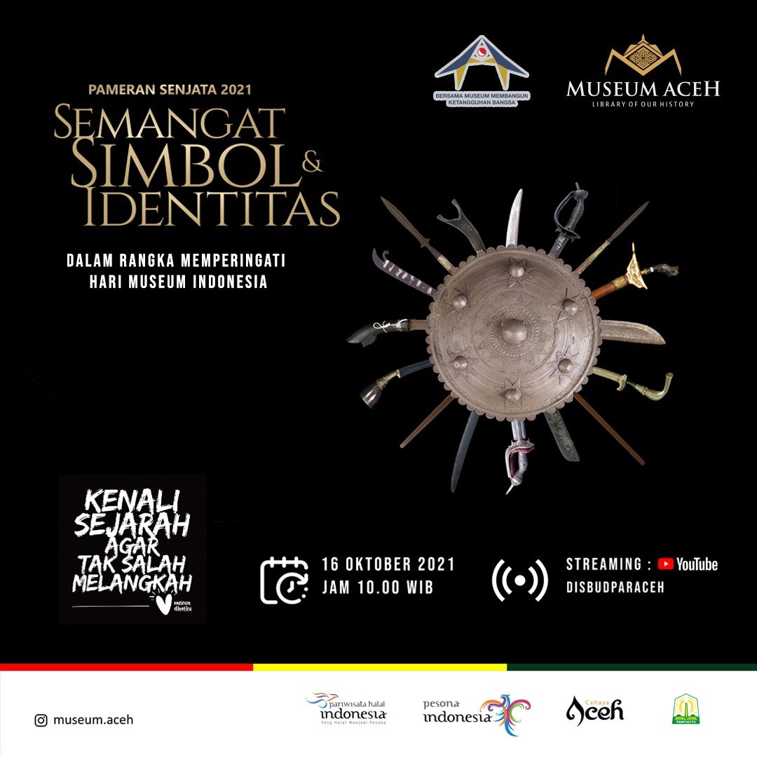 Pameran Senjata 2021, Museum Aceh Pamerkan 176 Senjata, Ini Link Virtualnya