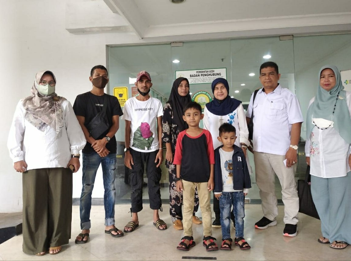 BPPA pulangkan tiga warga Bireuen