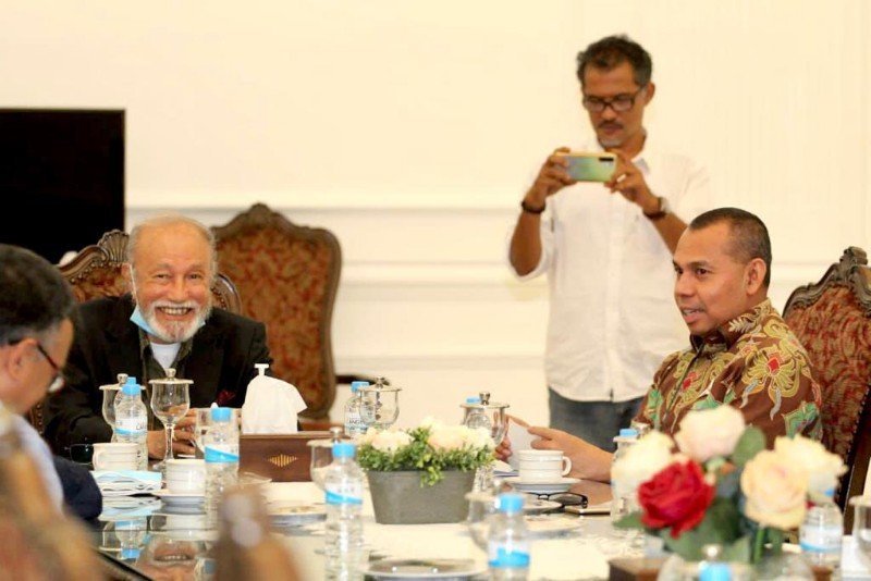 Ketua Demokrat Aceh Silaturahmi ke Wali Nanggroe