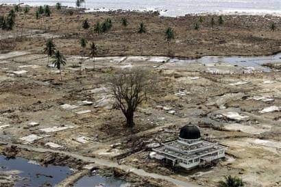Masjid Blang Mee Lhoong sisa tsunami