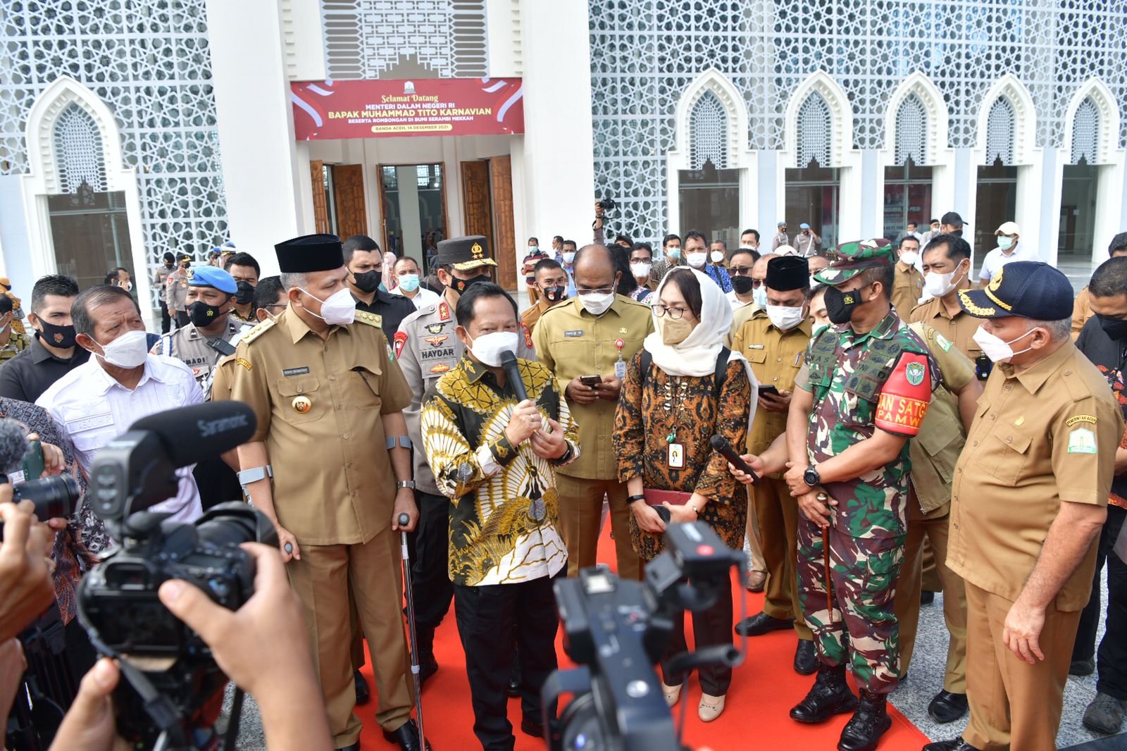 Mendagri Tito di BACH