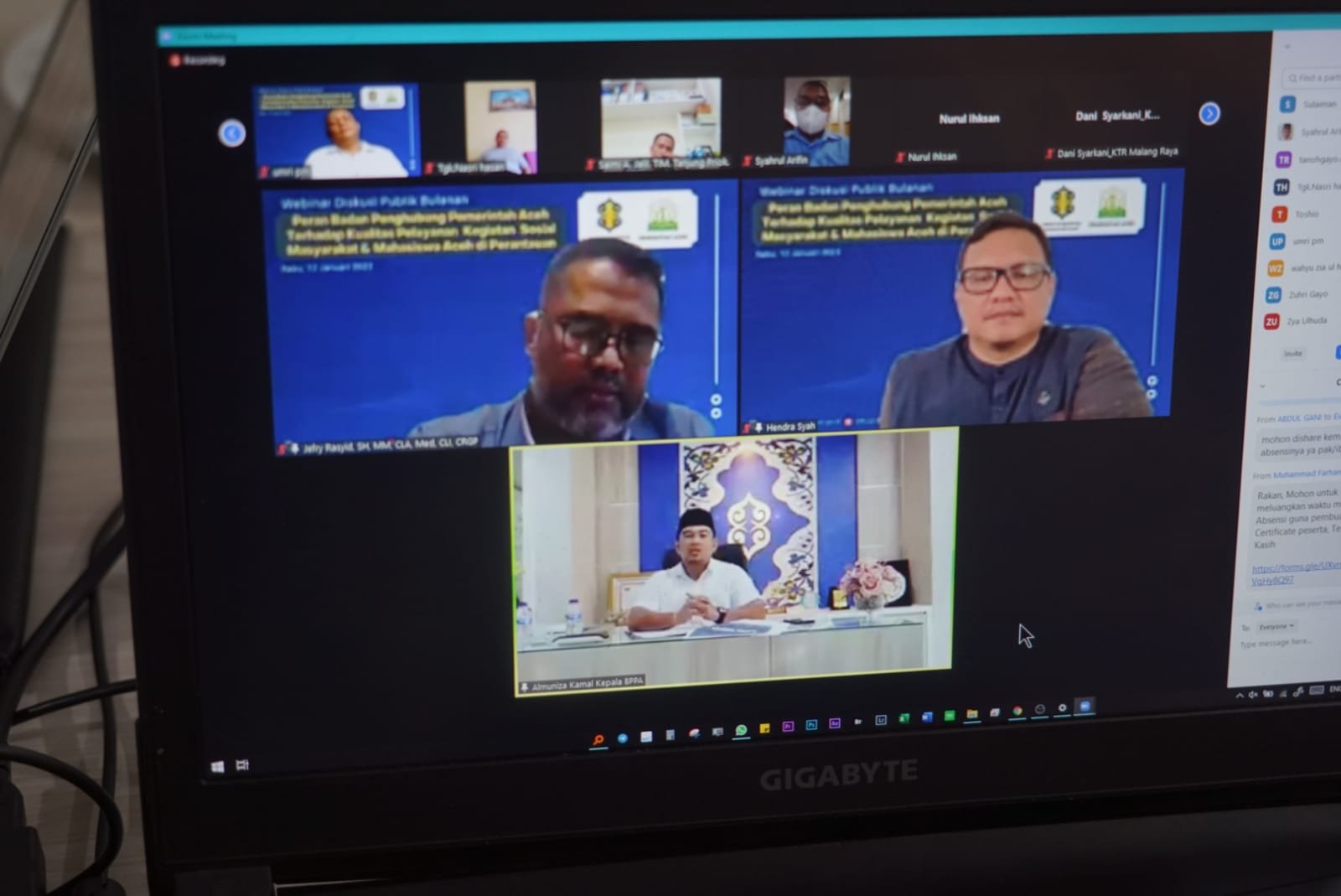 BPPA diskusi webinar