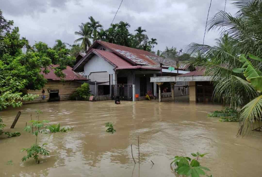 Banjir di Desa Dayah LB