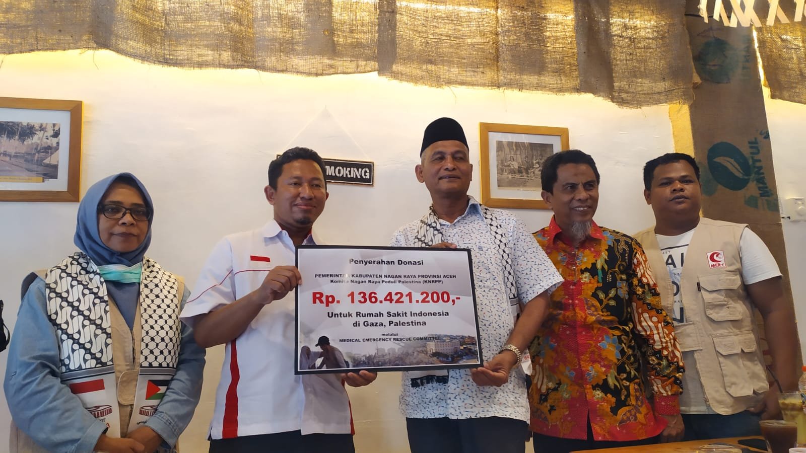 Nagan Raya bantu Palestina