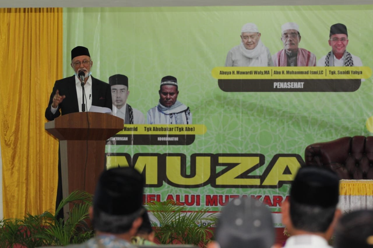 Wali Nanggroe menutup muzakarah ulama Aceh