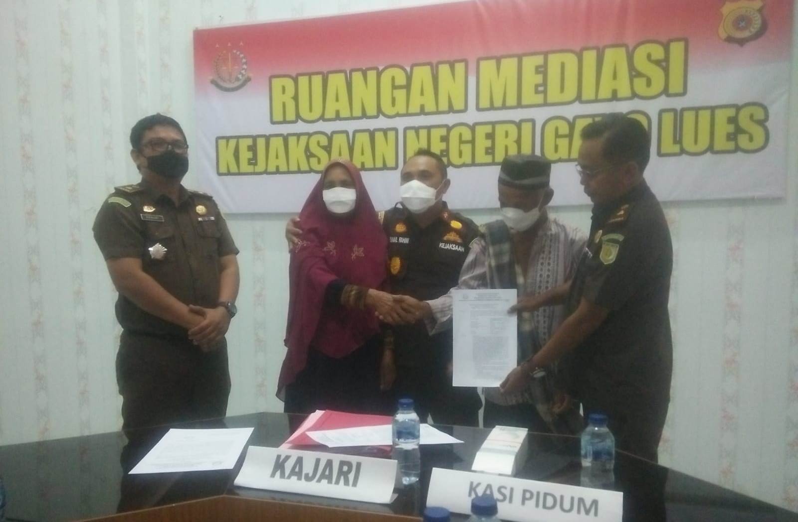 M Nur dan korban berdamai