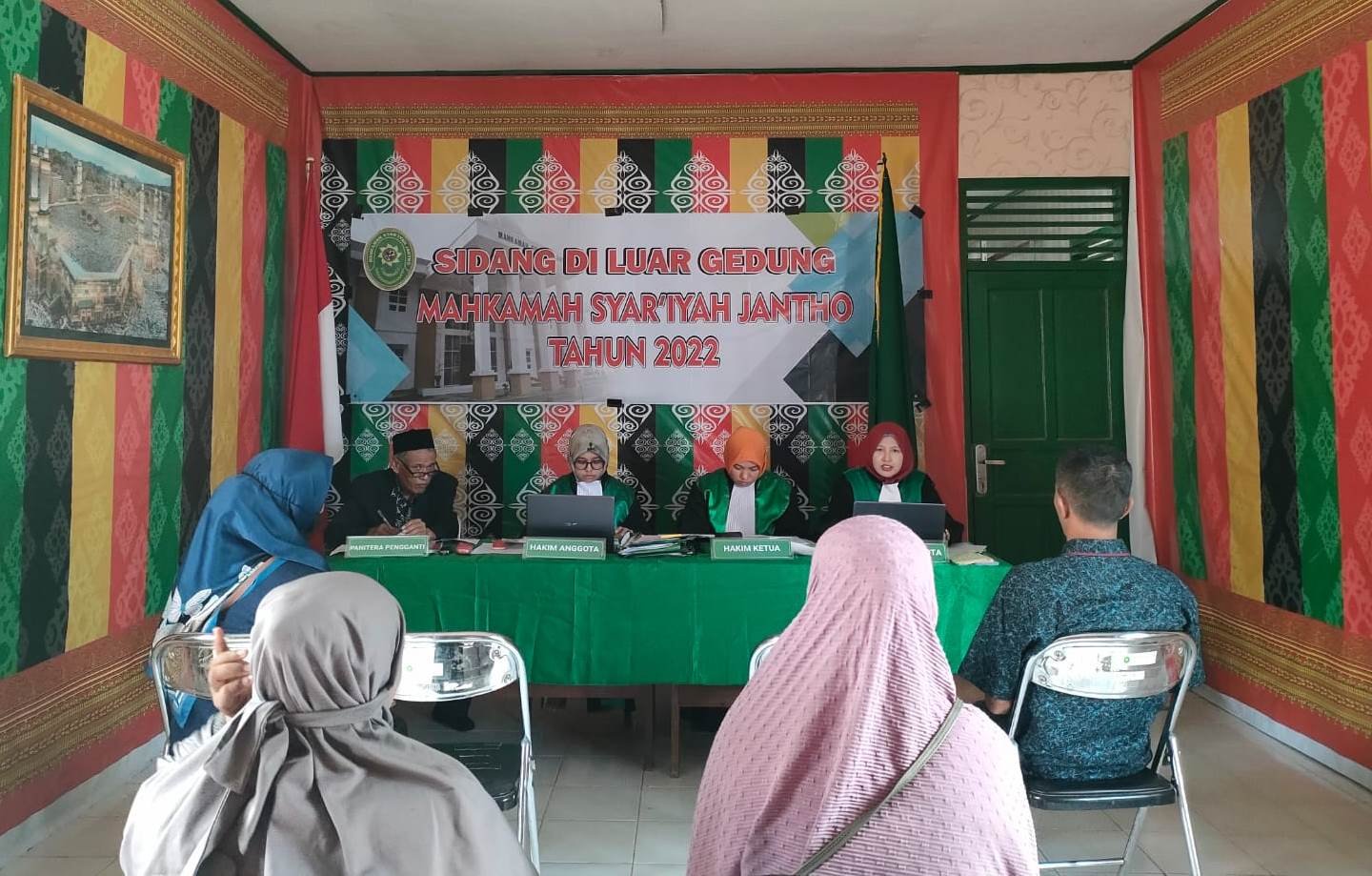 MS Jantho sidang di KUA Ingin Jaya