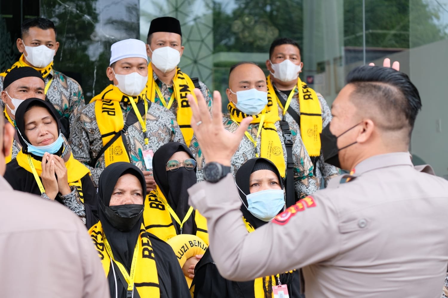 Jemaah umrah vaksinasi