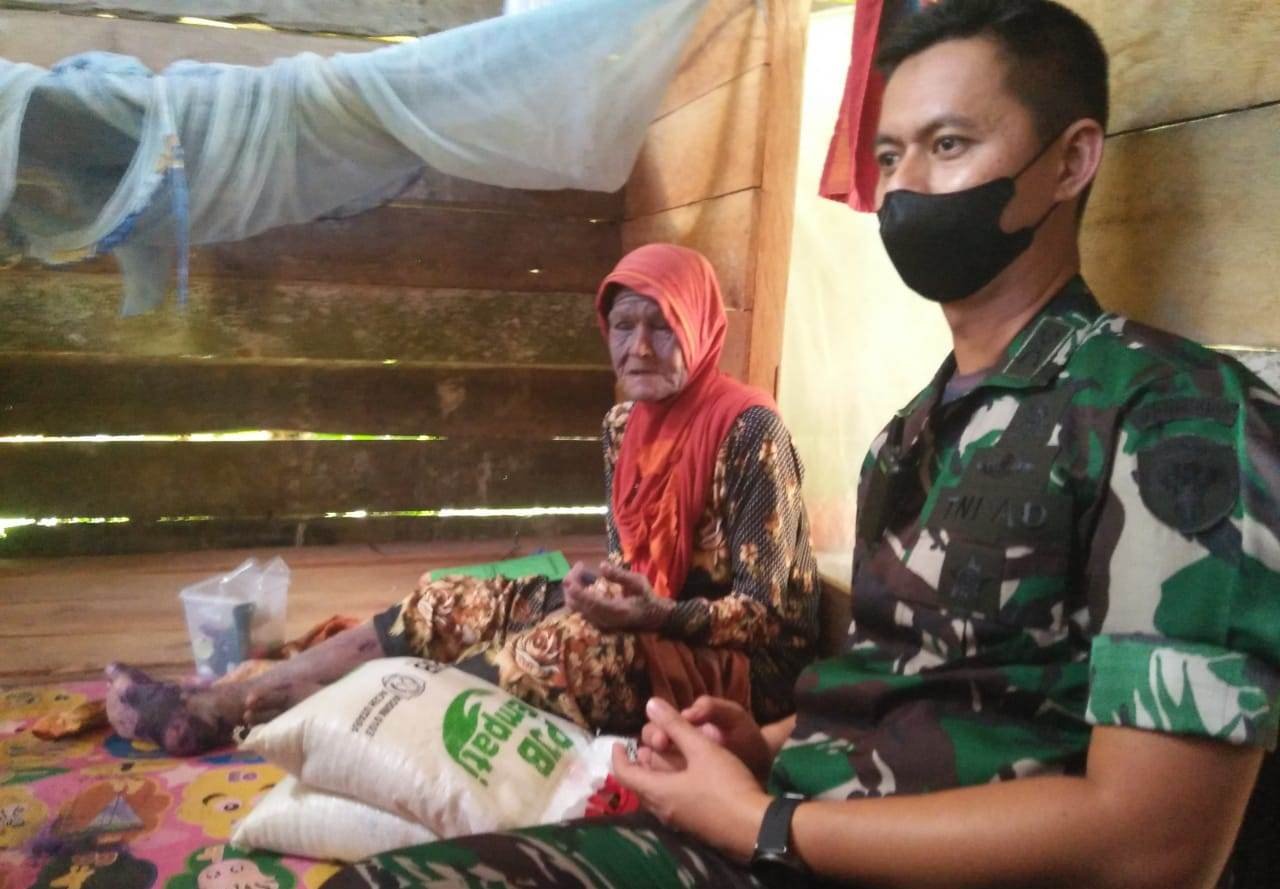 Dandim Oke dan warga miskin