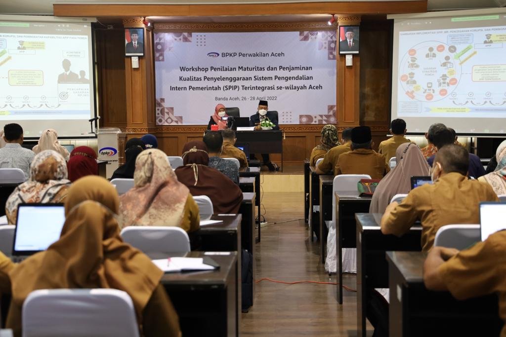 BPKP Gelar Workshop Penilaian Maturitas SPIP Terintegrasi se-Aceh, Ini Tujuannya