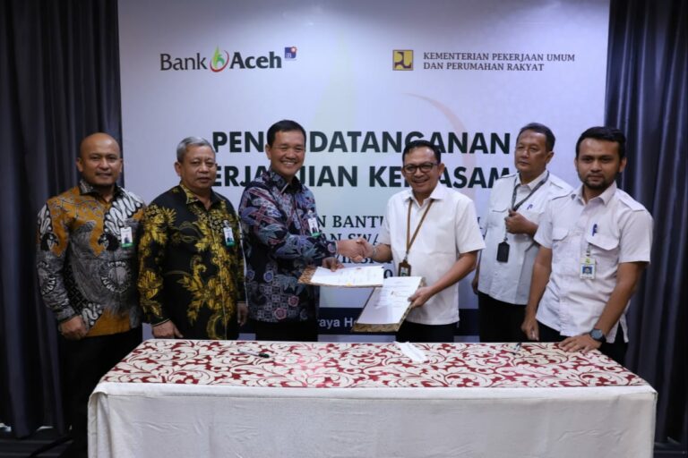 Kementerian PUPR Tunjuk Bank Aceh Penyalur Bantuan Stimulan Perumahan Swadaya