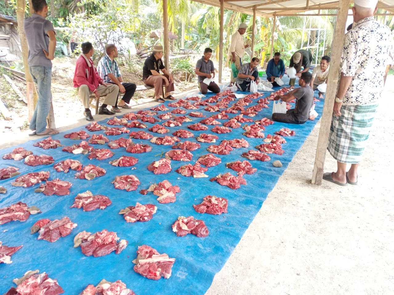 Daging meugang Akue Peuno