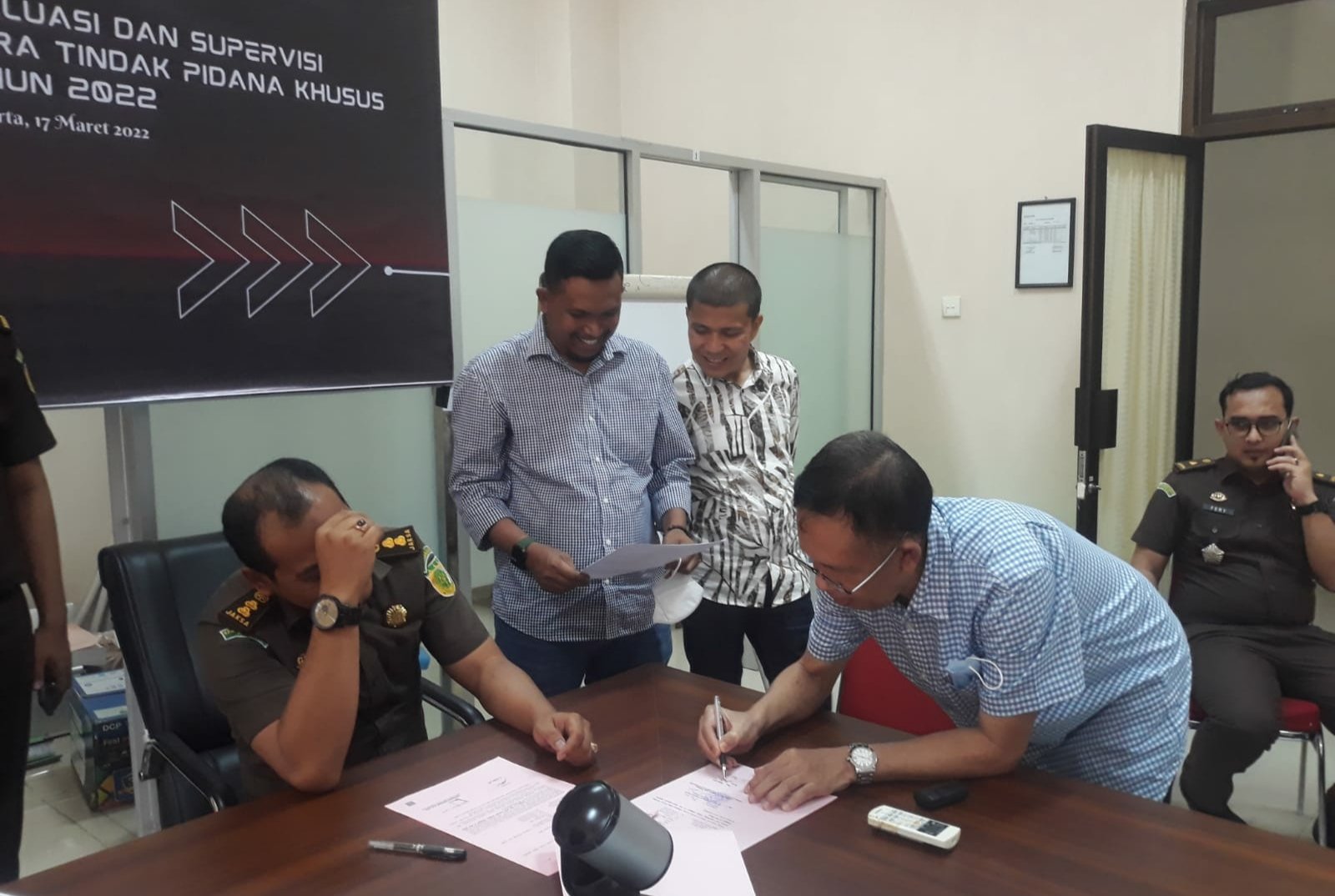 Tersangka proyek Jembatan Kuala Gieging