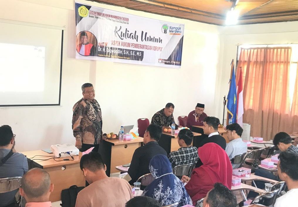 Dr. Taqwaddin: Perlu Revolusi Mental yang Aktual Memberantas Korupsi