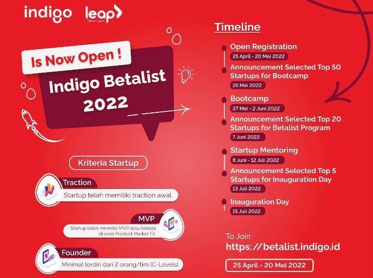 Pendampingan Growth Hacking bersama Indigo Betalist