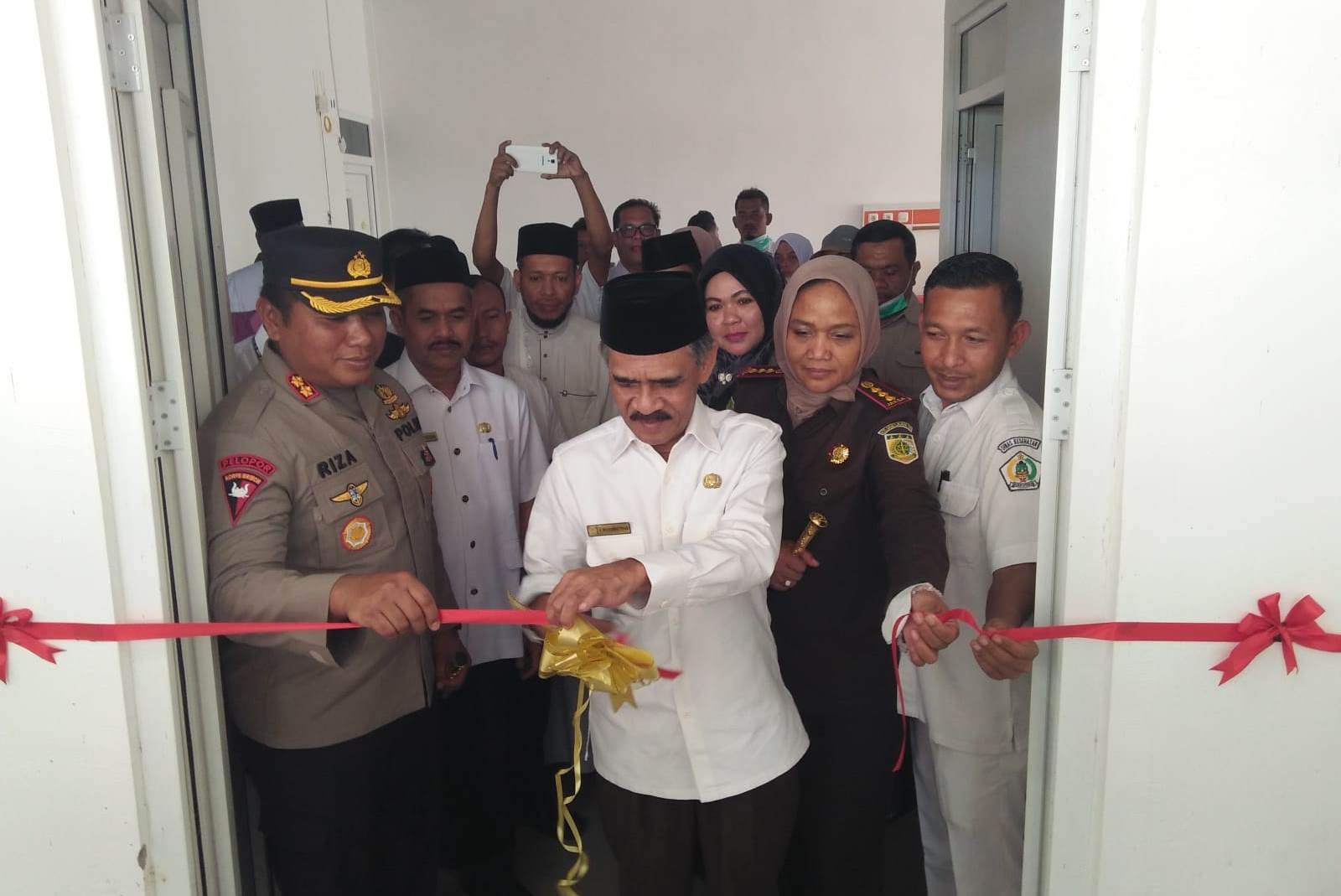 Cek Mad resmikan RSUD dr Mukhtar Hasbi