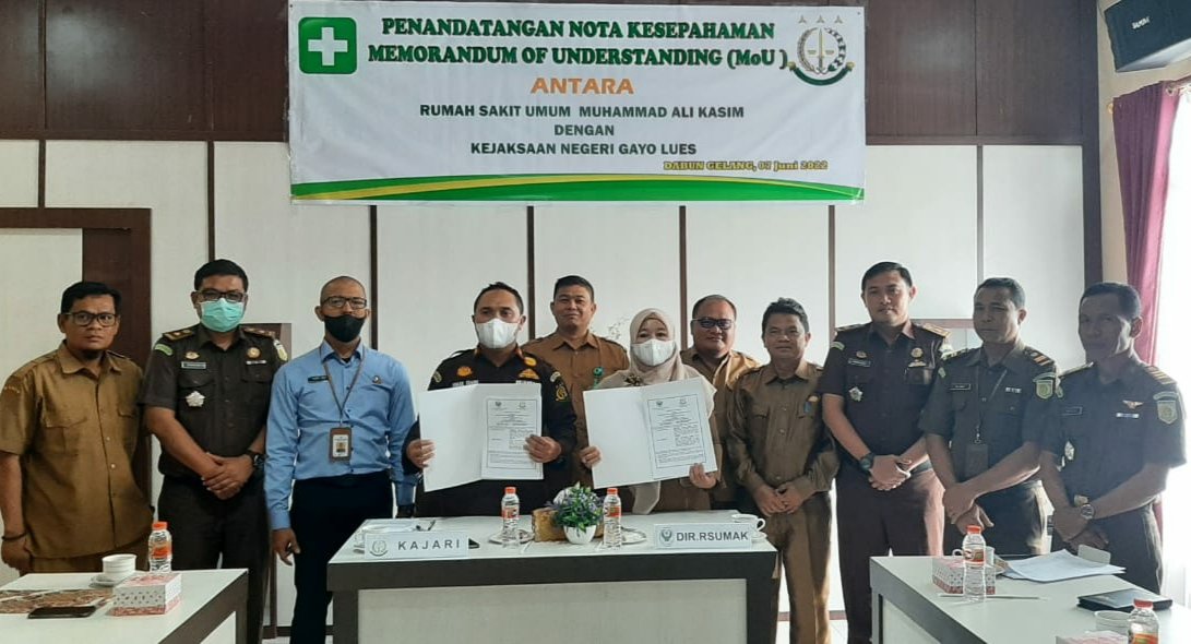 RSUMAK dan Kejari GL