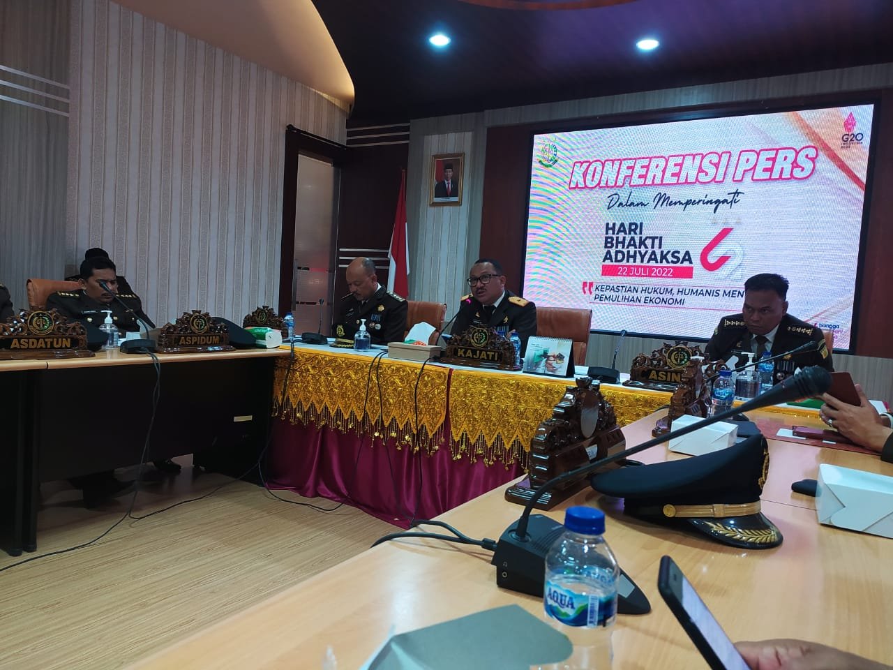 Kejati Aceh konpres HBA