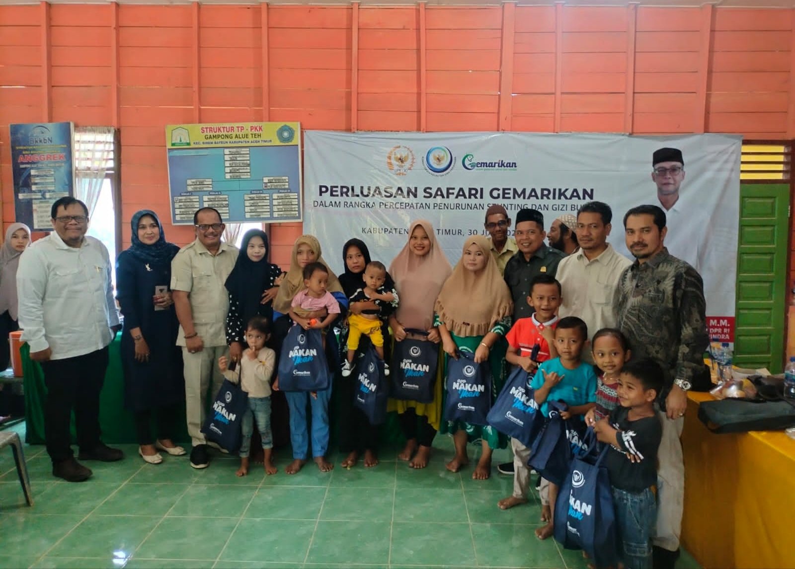 TA Khalid Gelar ‘Gemarikan’ Untuk Masyarakat Pedalaman Aceh Timur